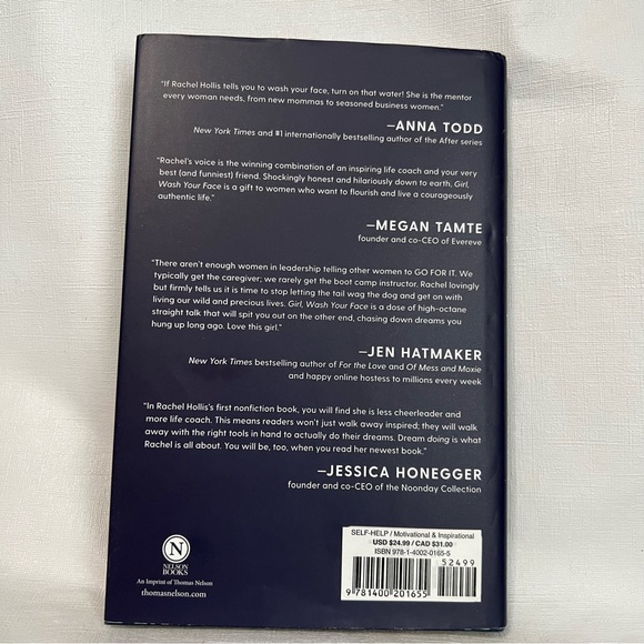 Girl, Wash Your Face Hardcover Book by Rachel Hollis - Picture 2 of 3